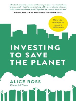 cover image of Investing to Save the Planet